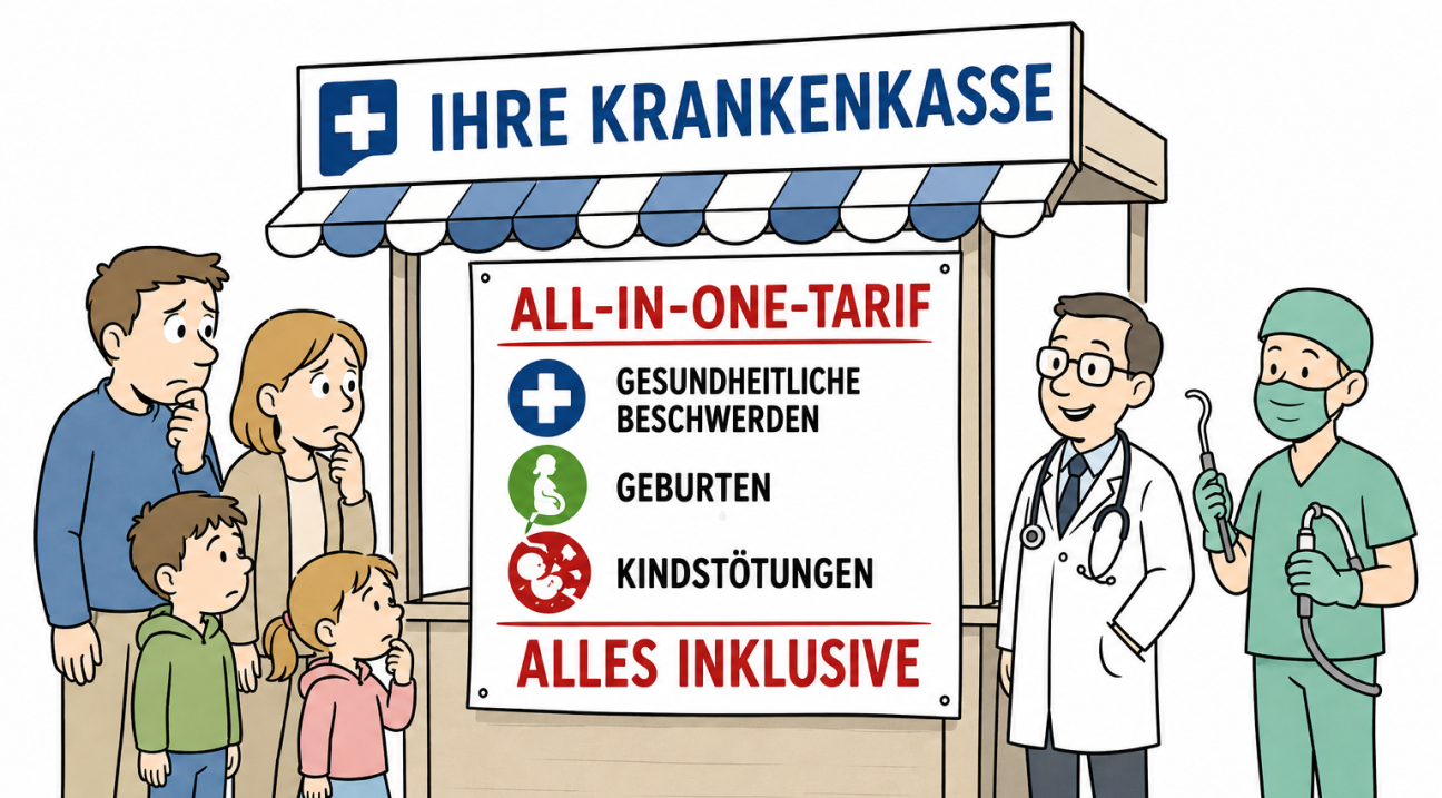 Petition gegen vollständige Finanzierung von Abtreibungen durch die Krankenkasse