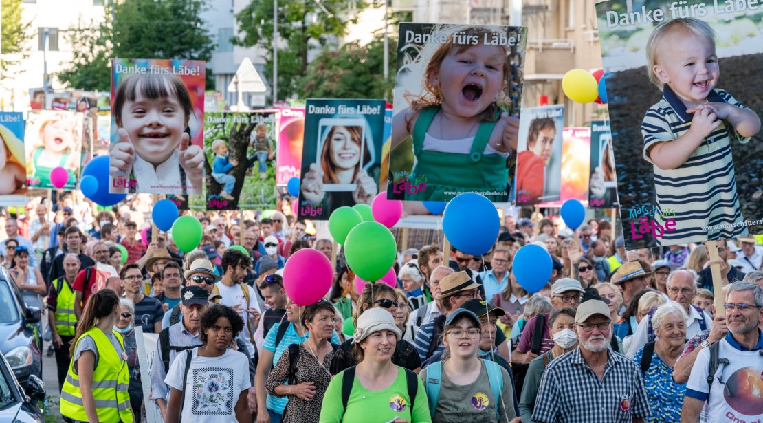 Erfolgreicher Marsch fürs Läbe in Zürich